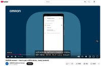 Omron Connect -Video návod pro párování (Android):